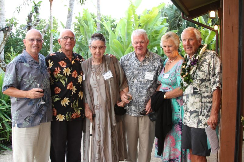 Ken and Betsy Greenbaum with friends