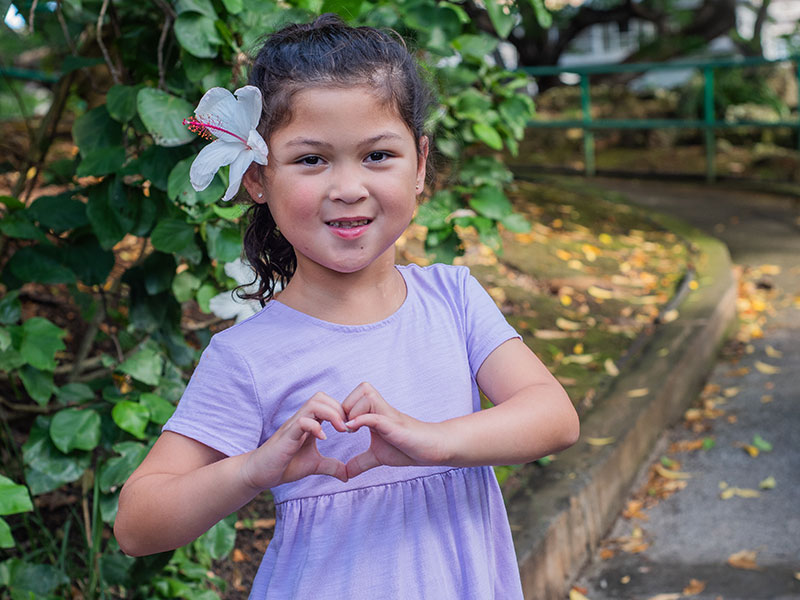 2024 Kapiolani Children's Miracle Network Champion Leila-Rose Coloma.