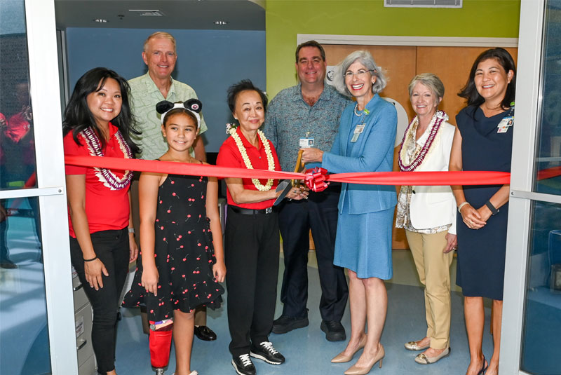 Ribbon-cutting ceremony was held at Kapiolani.